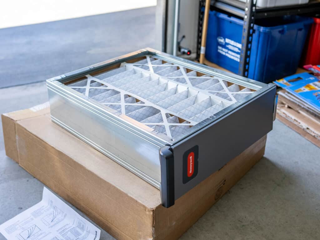 Air Filter From an HVAC Unit