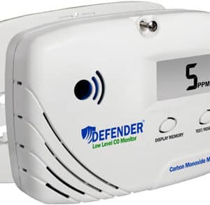 Low Level Carbon Monoxide Detector Monitor