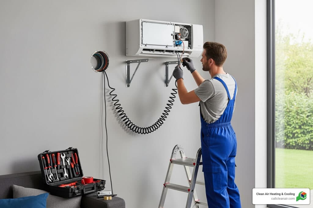 mini split ac installation