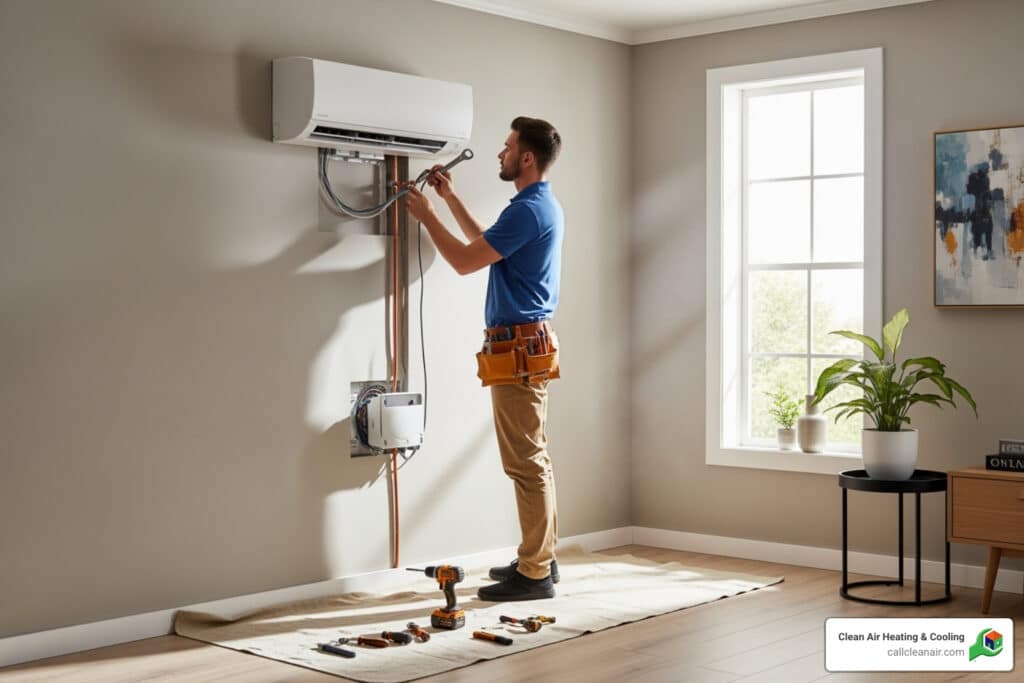 mini split ac installation cost