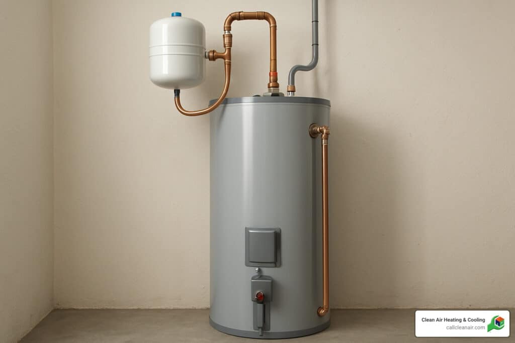 water heater expansion tank installation