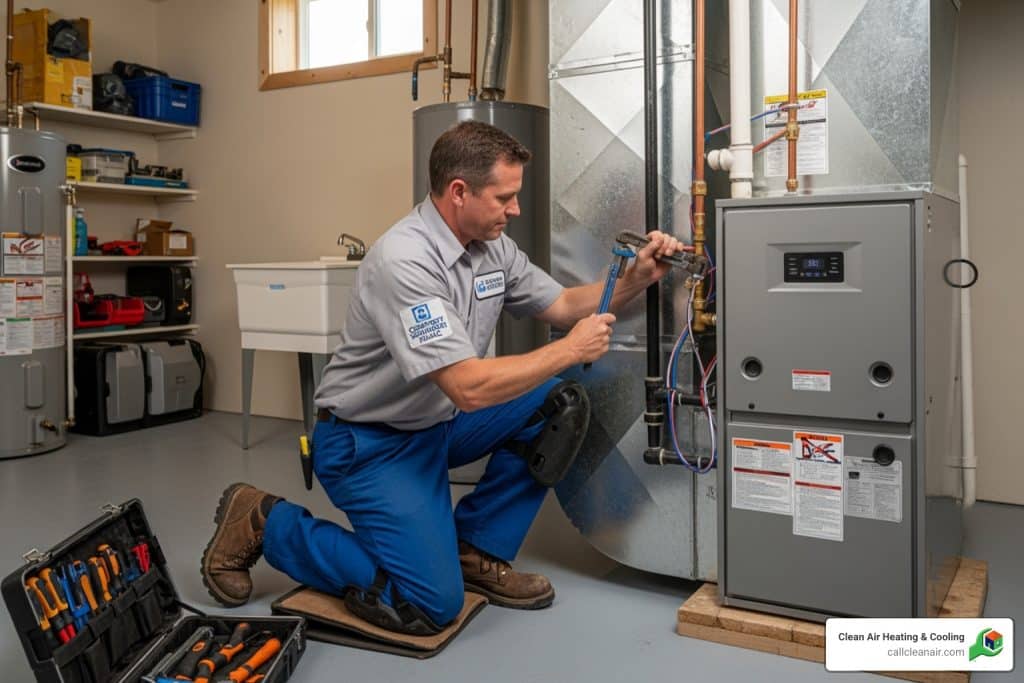 furnace installation Burlington