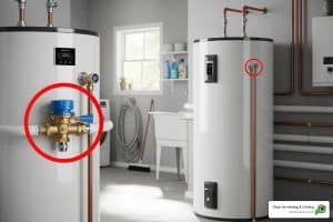 hot water heater mixing valve adjustment