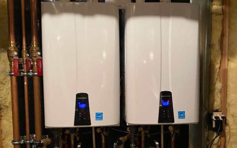 Two Tankless Water Heaters